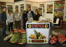 Deniz, met vestigingen in Rotterdam, Brussel en Antalya stond voor het eerst op de Fruit Logistica. Het bedrijf is sterk in het Turkse assortiment, maar betrekt ook groenten uit Nederland, Italie en Spanje